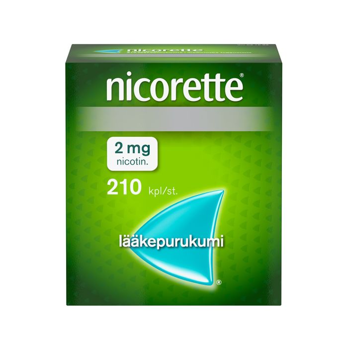 NICORETTE lääkepurukumi 2 mg 210 fol kuva 3