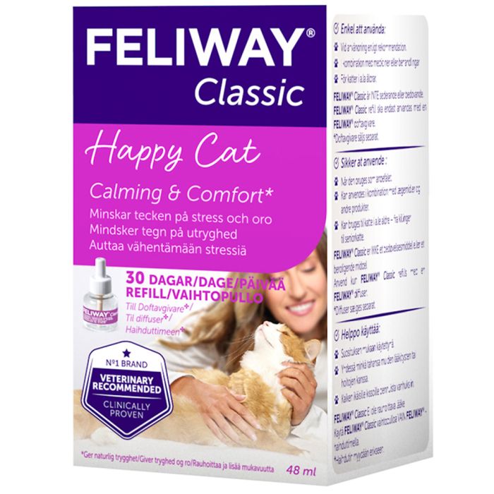 Feliway Classic vaihtopullo liuos 48 ml kuva 2