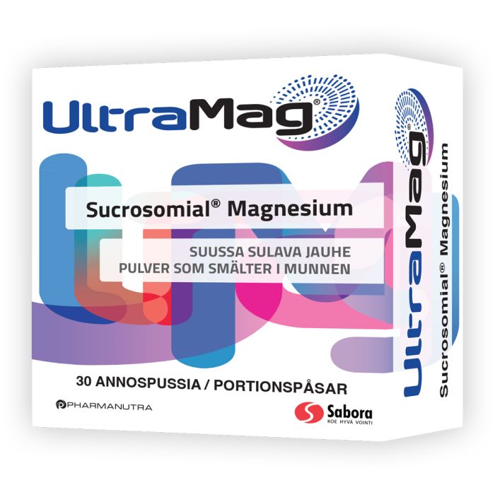 UltraMag Sucrosomial magnesium 187,5 mg 30 kpl kuva 3