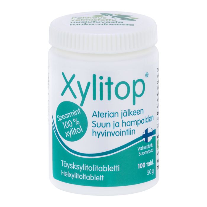 Xylitop Spearmint 100 tabl kuva 2