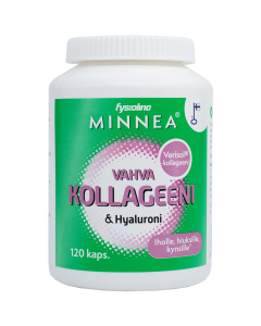 Minnea Kollageeni + Hyaluroni 120 kapselia