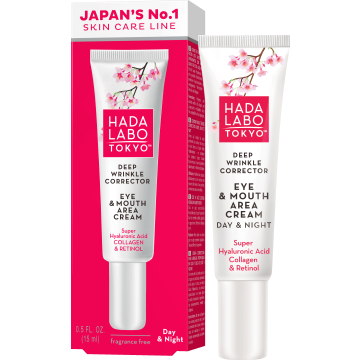 HADA LABO Wrinkle Corr. Eye & Mouth 15 ml