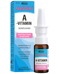 NASOLIN A-VITAMIN NENÄSUIHKE 10 ml
