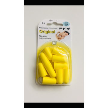 SwedSafe Original korvatulppa (M/L) 1x5 paria