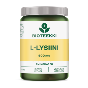 Bioteekki L-Lysiini 60 tabl