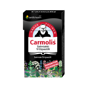 Carmolis Salmiakki Yrttipastilli 45 g