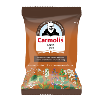 Carmolis Terva Kurkkukaramelli 75 g