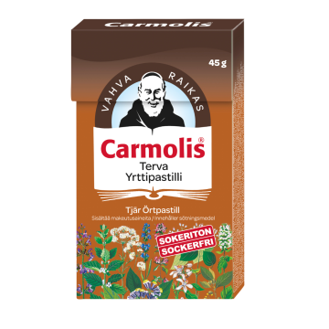 Carmolis Terva Yrttipastilli 45 g