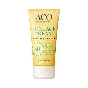 Aco Sun Face Cream SPF50+ hajusteeton 50 ml