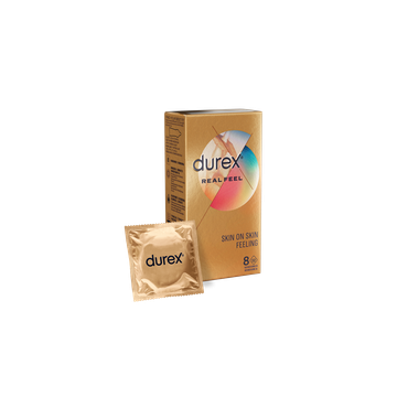 Durex RealFeel Lateksiton kondomi 8 kpl