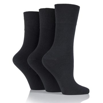 IOMI Footnurse Diabetes-sukka 37-42 musta 3 paria