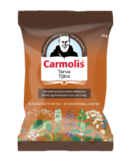 Carmolis Terva Kurkkukaramelli 75 g