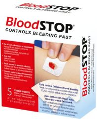 BloodSTOP verentyrehdytyssidos, lajitelma 5 kpl