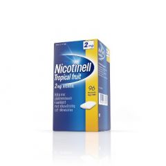 NICOTINELL TROPICAL FRUIT 2 mg lääkepurukumi 96 fol