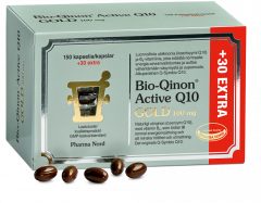 BIO-QINON Q10 GOLD 100MG EXTRAPAKKAUS 150 + 30 KAPS