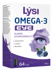 Lysi Omega-3 Eye kaps 64 kpl