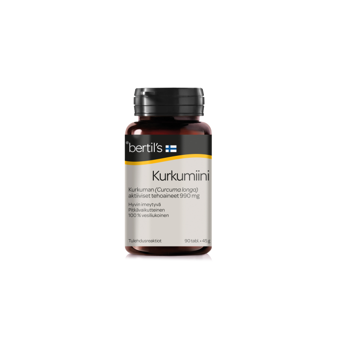 1000015927_bertils_Kurkumiini_90_tabl_pakkauskuva_Pakkauskuva10788_jpg