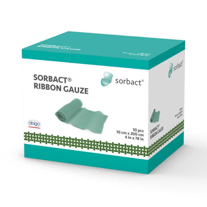 1000019805_Sorbact_Ribbon_Gauze_10cm_x_200cm_CE_98119_10_KPL_pakkauskuva_Pakkauskuva19778_png